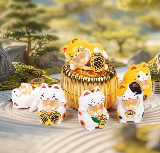 SUP.PRO.MANEKINEKO SERIES FIGURES GROUP
