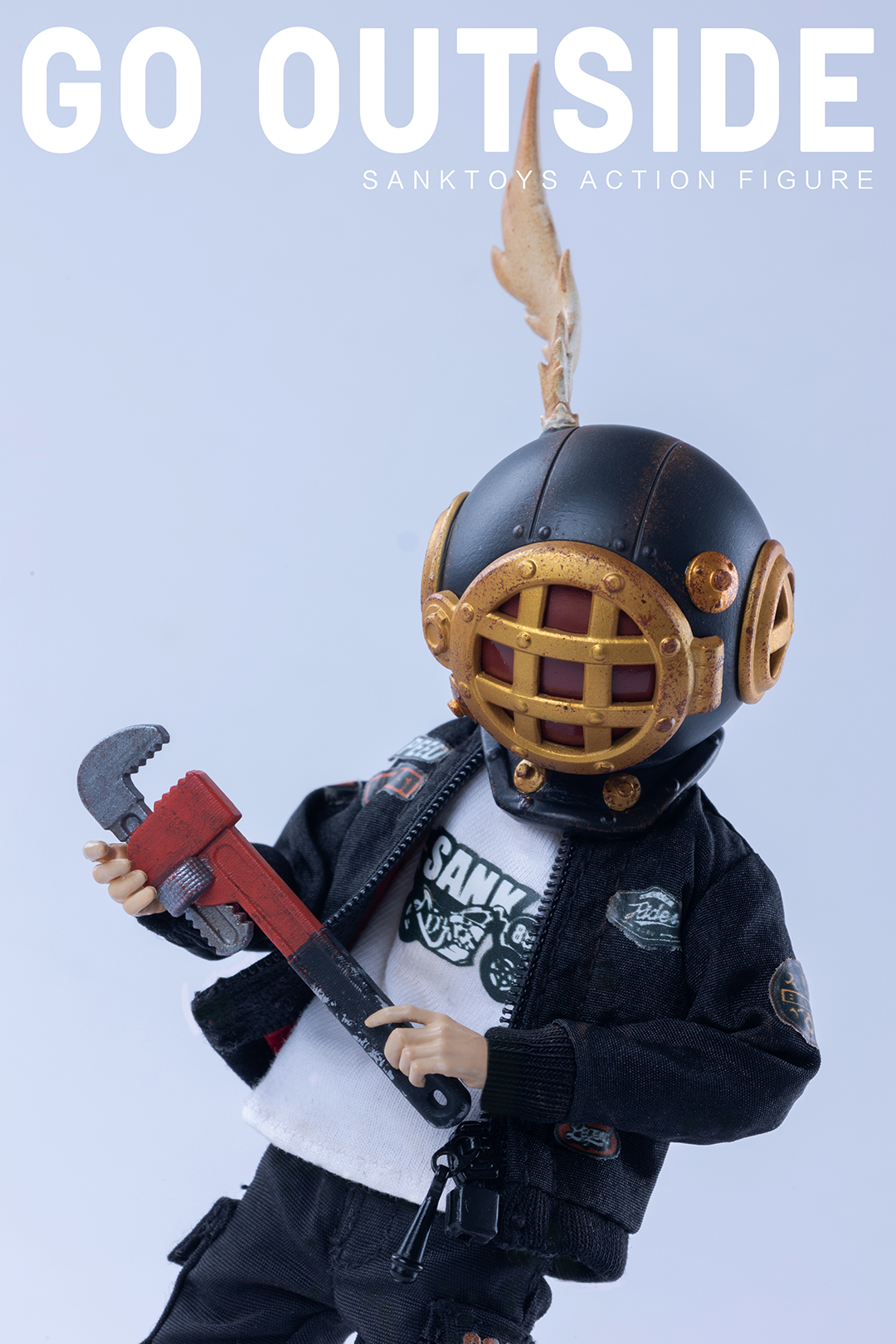 Sank Go Outside Series Rider (Basic Ver.) 1/12 Scale Figure