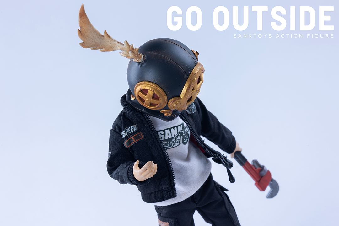 Sank Go Outside Series Rider (Basic Ver.) 1/12 Scale Figure