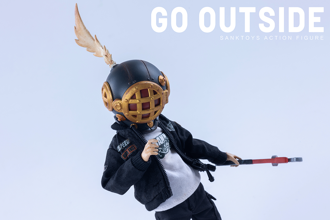 Sank Go Outside Series Rider (Basic Ver.) 1/12 Scale Figure