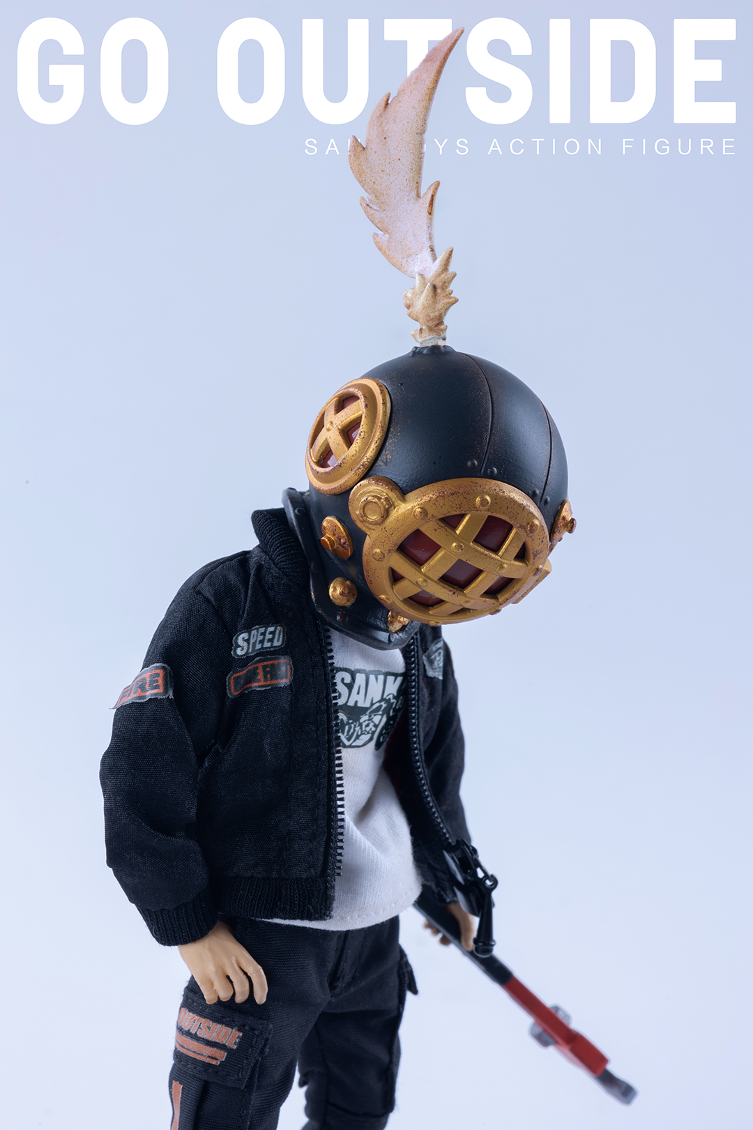 Sank Go Outside Series Rider (Basic Ver.) 1/12 Scale Figure