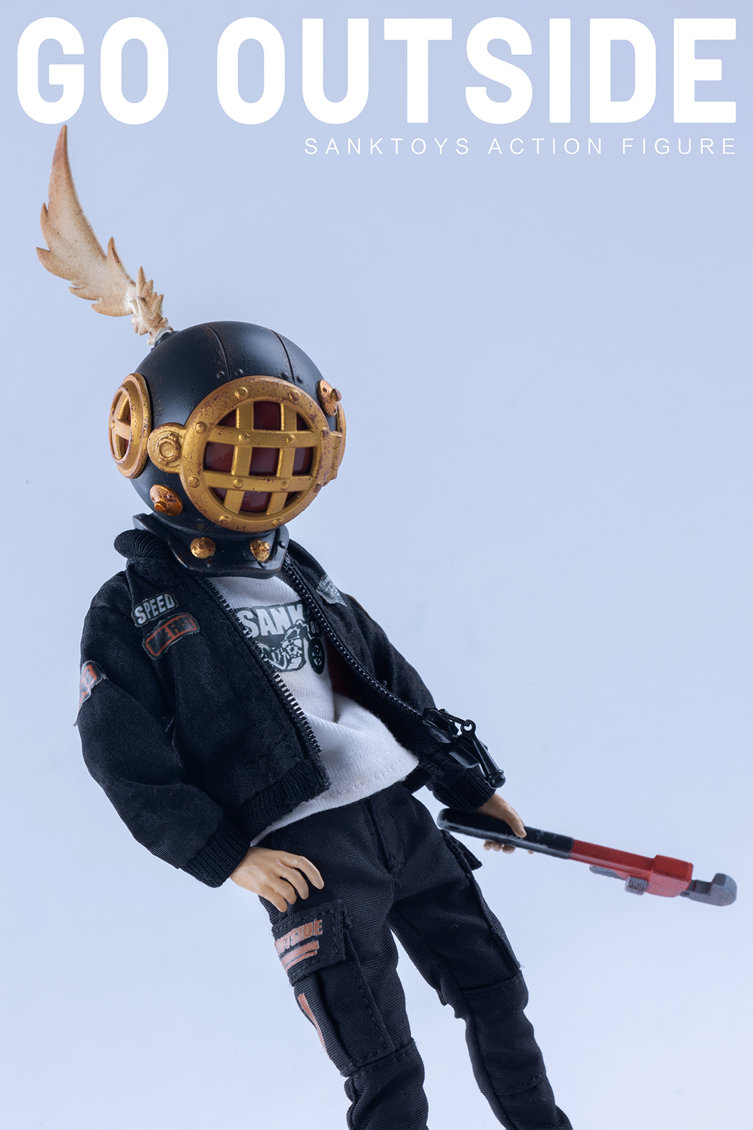 Sank Go Outside Series Rider (Basic Ver.) 1/12 Scale Figure