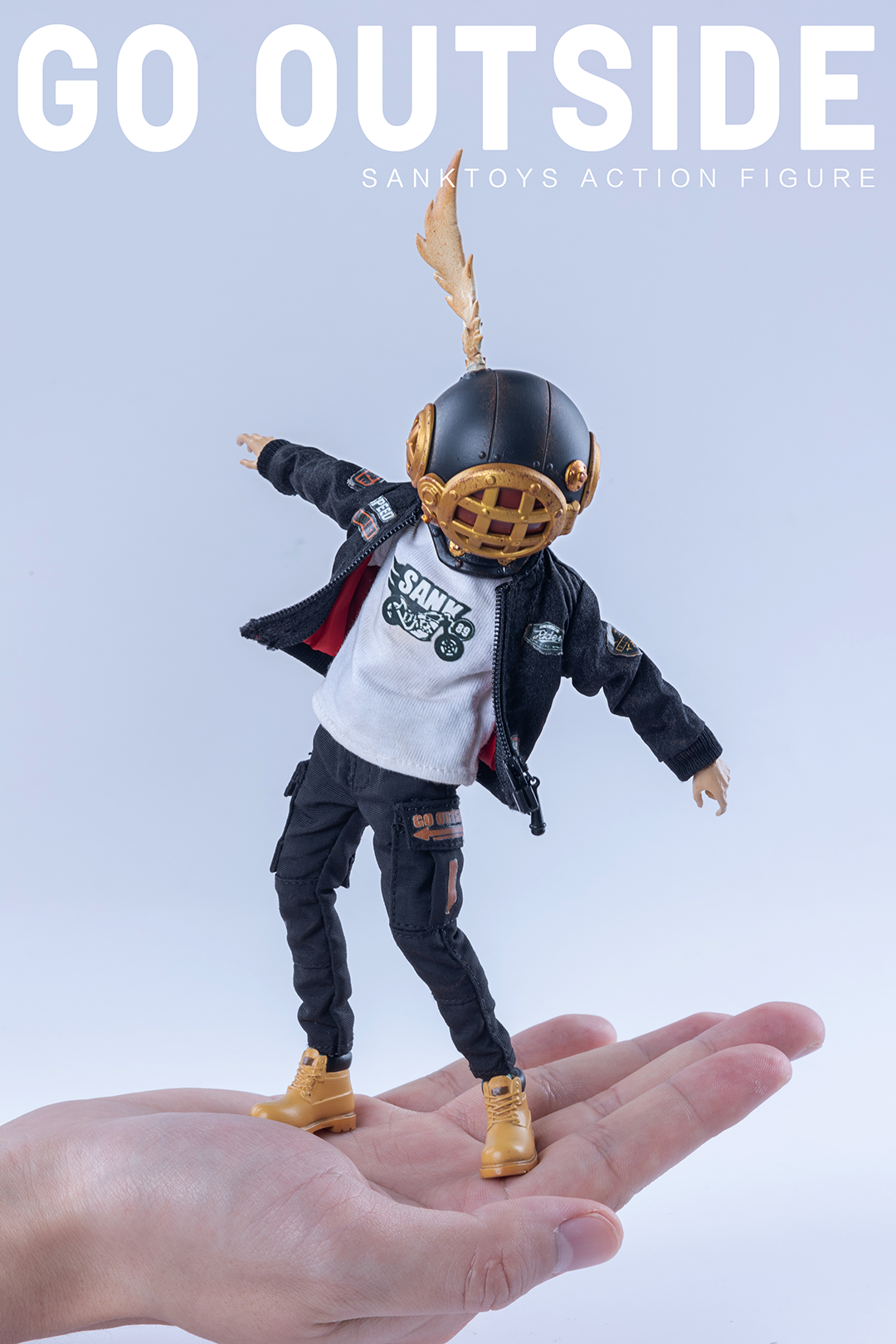Sank Go Outside Series Rider (Basic Ver.) 1/12 Scale Figure