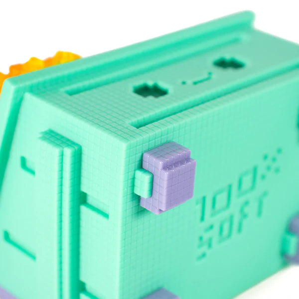 8-Bit Dumpster Fire Vinyl Figure