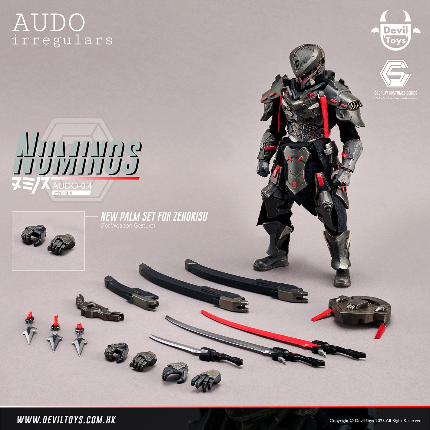 AUDO irregulars(Numinos) 1:12 Scale Action Figure