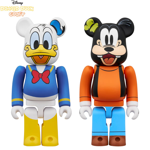BE@RBRICK DONALD DUCK & GOOFY