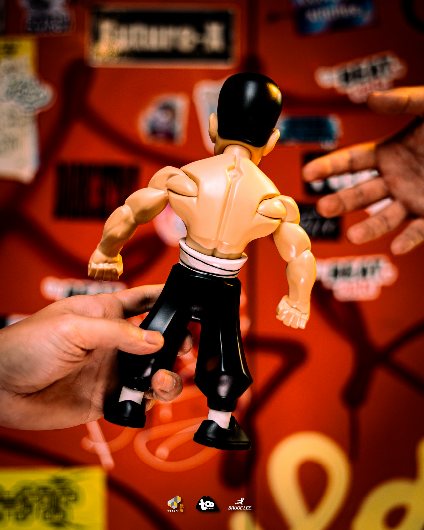 Bruce Lee Designer Toy Back
