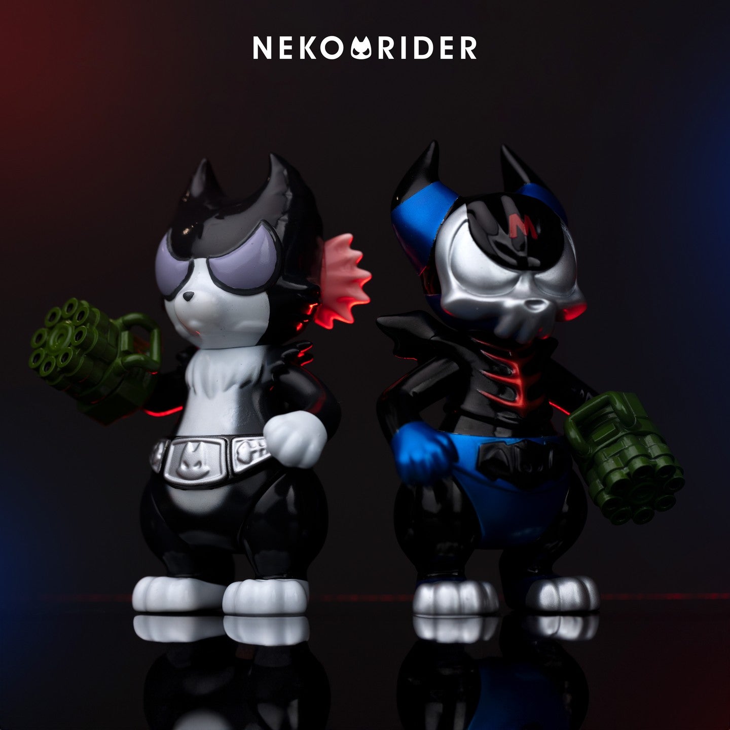 DEVILRIDER Red sofubi front