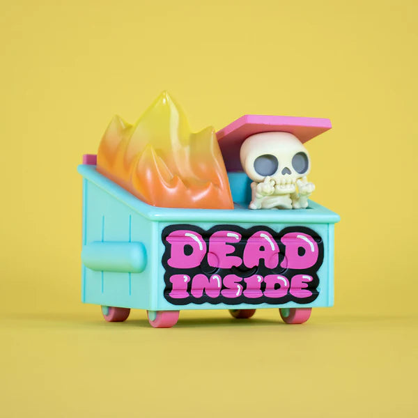 Dead Inside Dumpster Fire Vinyl Figure