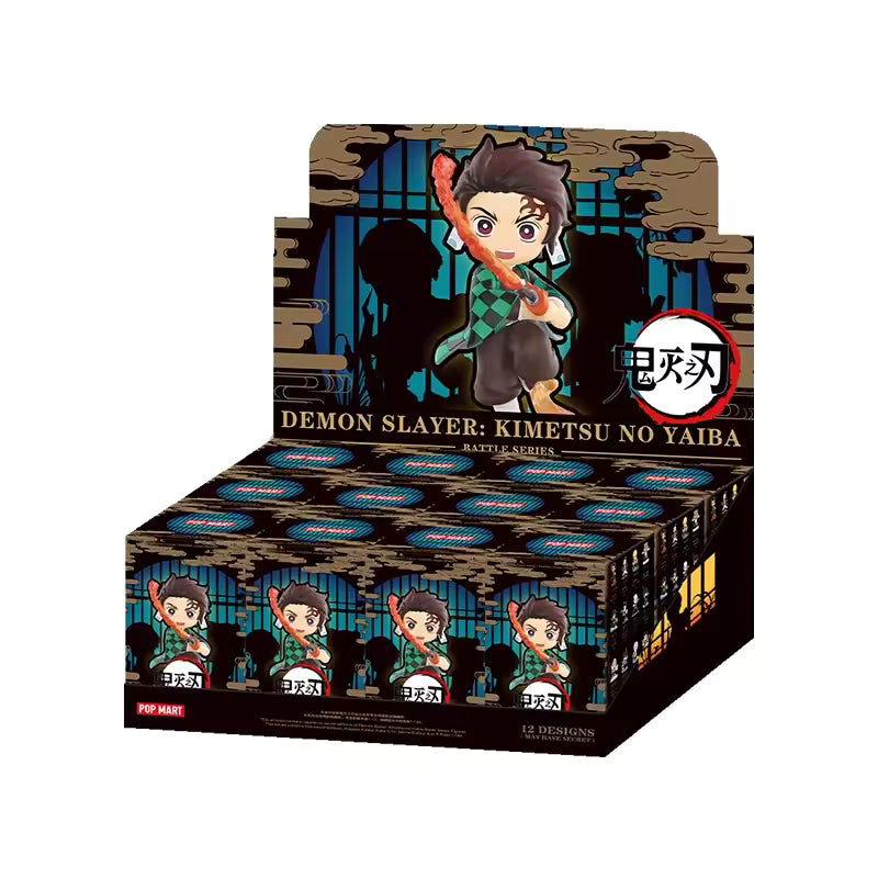 POP MART Demon Slayer Kimetsu No Yaiba Battle Figure Series Case