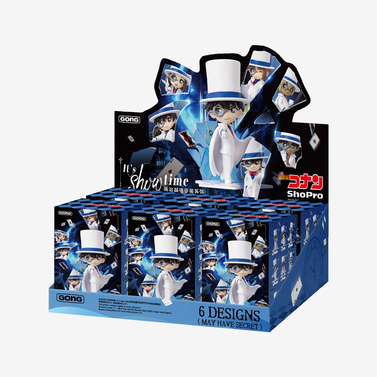 POP MART Detective Conan-It’s Show Time Kid the Phantom Thief Outfit Change Series Figures