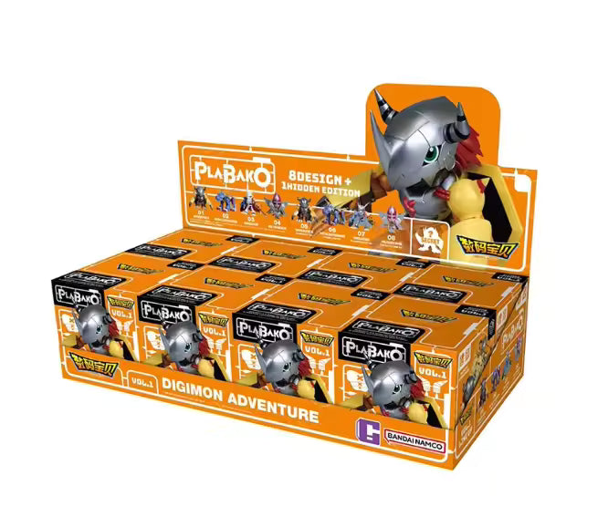 Bandai Digimon Adventure PlaBako Vol. 1 Blind Box Model Kits