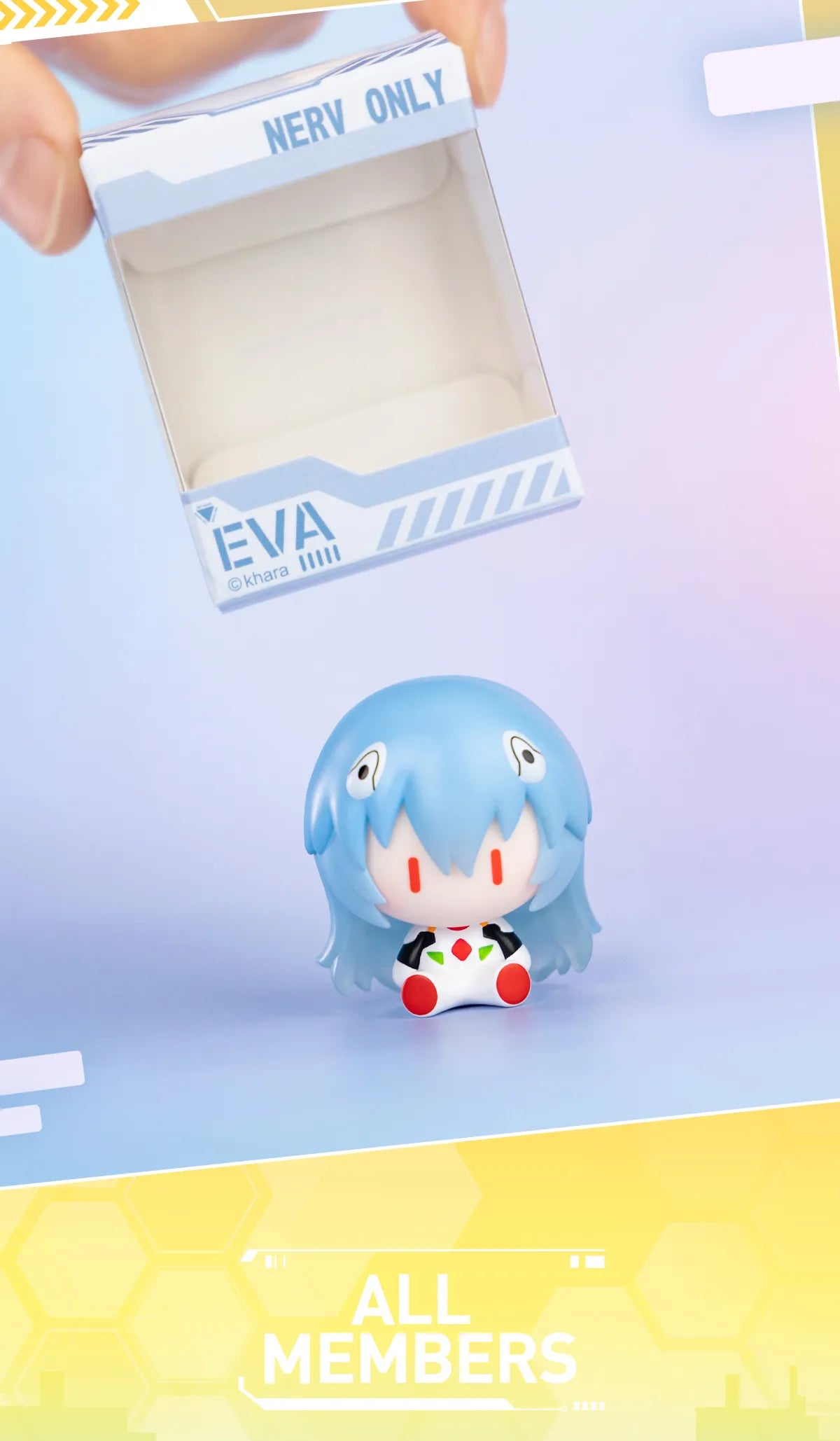 POP MART x GONG Evangelion Super Mini Blind Box Figure