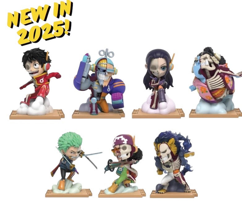 Mighty Jaxx - Figurine One Piece Hidden Dissectibles Série 2 - Blind Box (personnage Aléatoire - Env. 10,6 Cm)