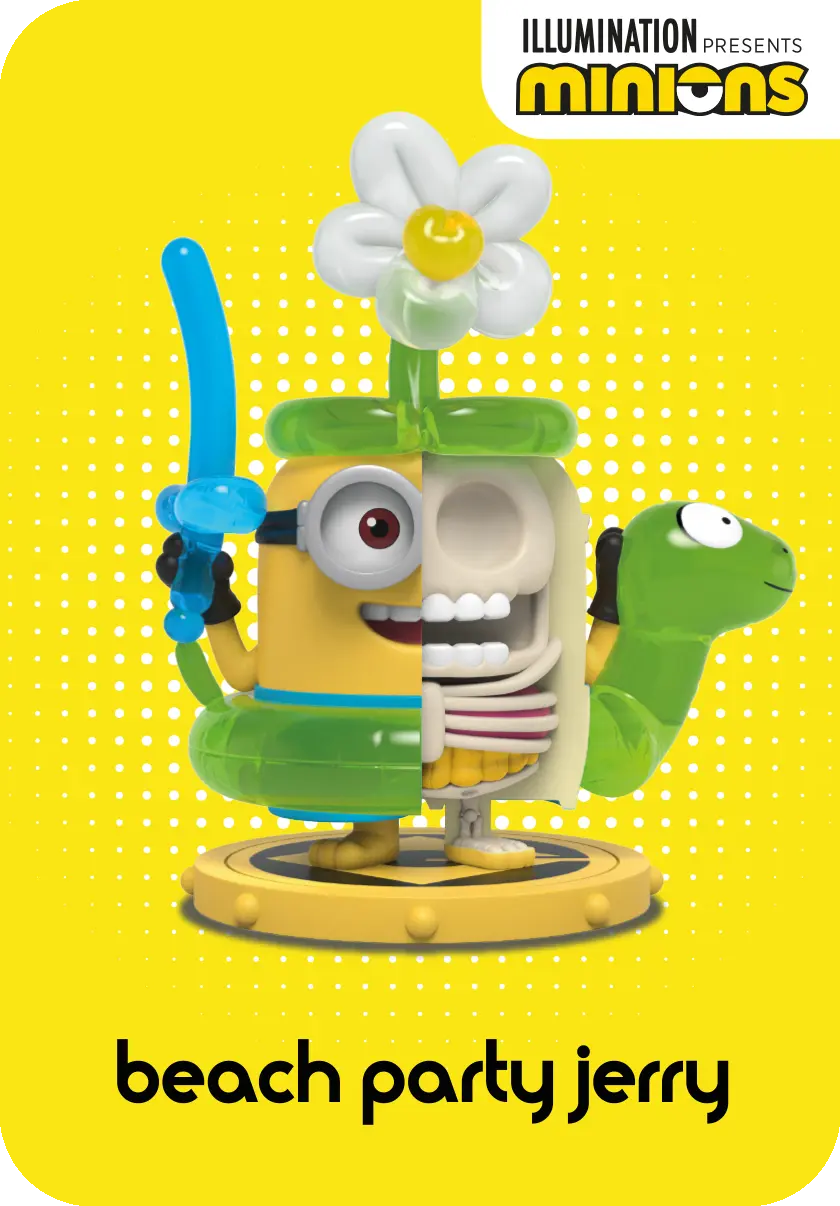 Hidden Dissectibles Minions Series 01 (Vacay ed.) PREORDER