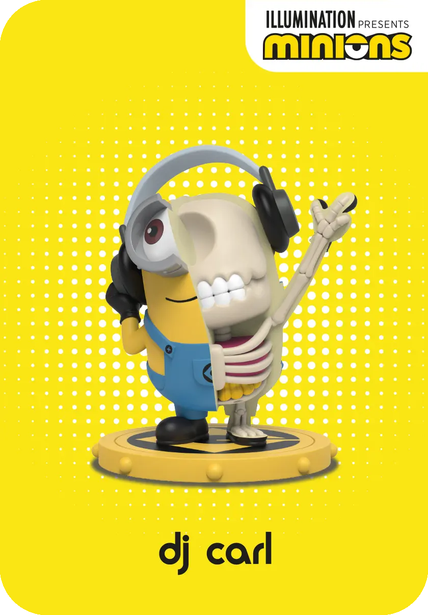 Hidden Dissectibles Minions Series 01 (Vacay ed.) PREORDER