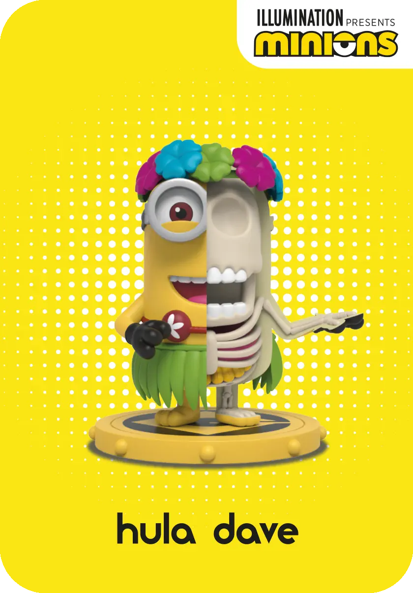 Hidden Dissectibles Minions Series 01 (Vacay ed.) PREORDER