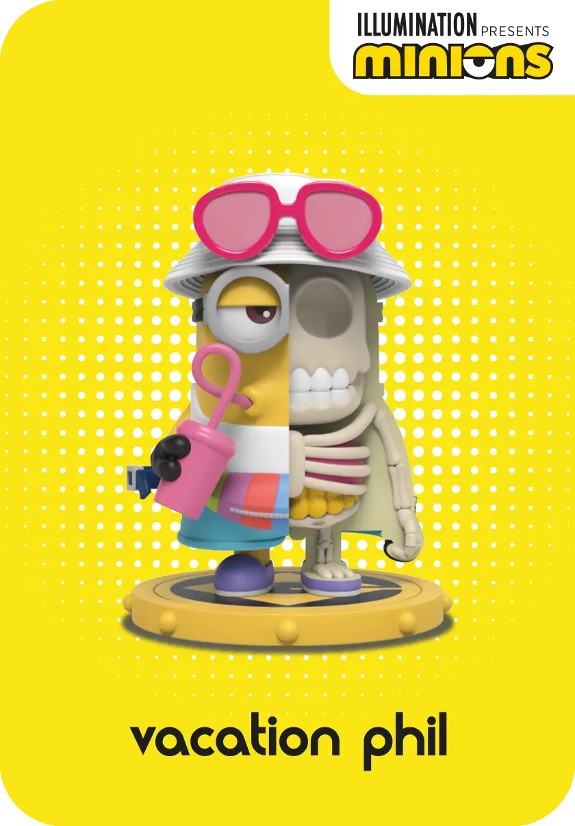 Hidden Dissectibles Minions Series 01 (Vacay ed.) PREORDER