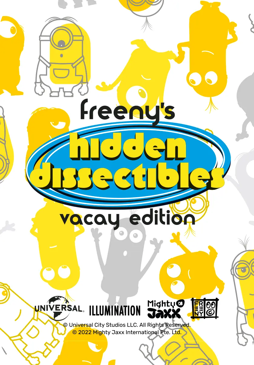 Hidden Dissectibles Minions Series 01 (Vacay ed.)
