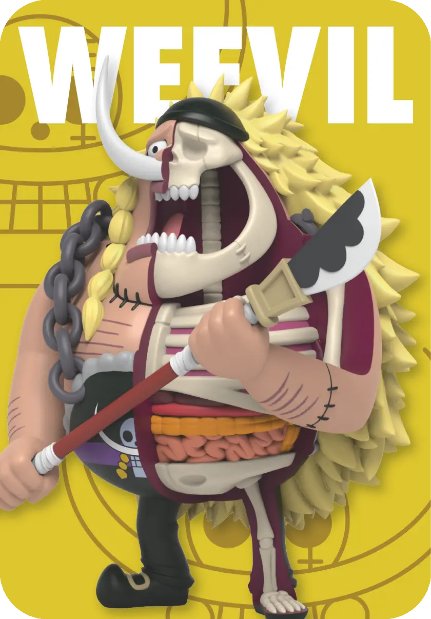 Hidden Dissectibles: One Piece Series 4 (Warlords ed.)
