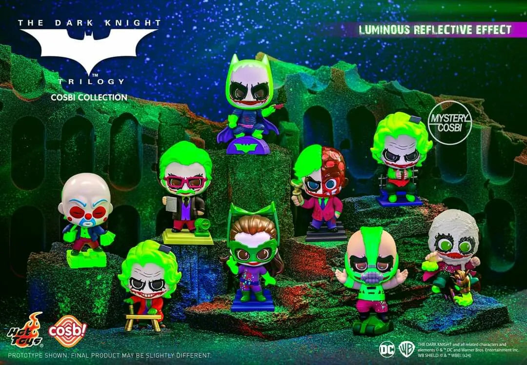Hot Toys The Dark Knight Trilogy Jokerized Cosbi Collection Joker