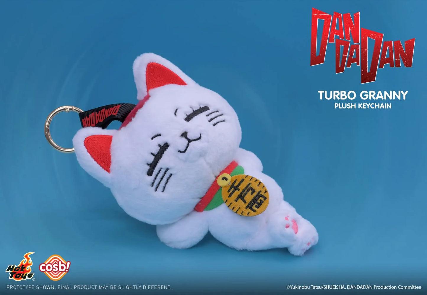 Hot Toys Dan Da Dan Turbo Granny Cosbi Plush Keychain Collection