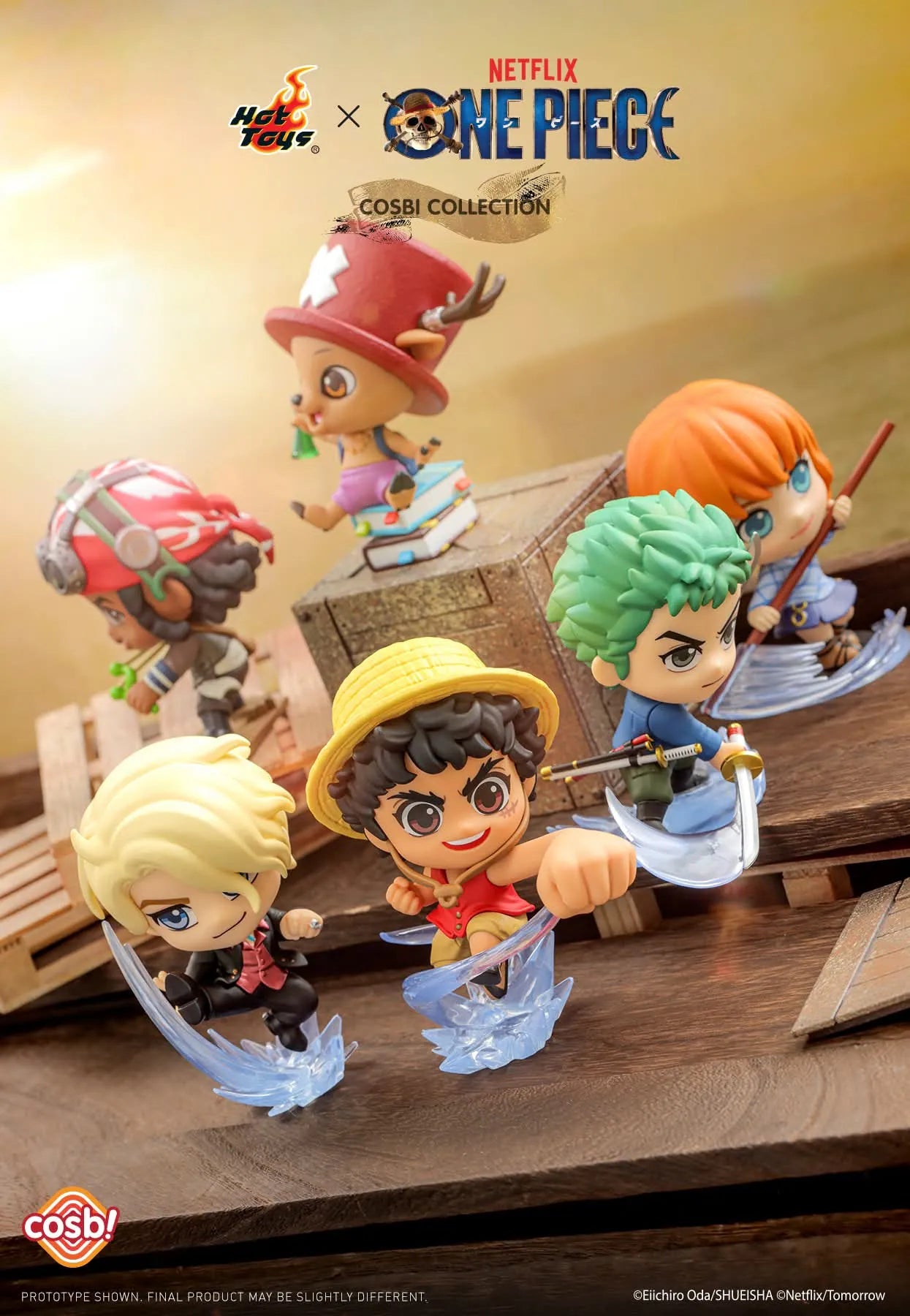 Hot Toys Netflix One Piece Cosbi Collection Season 2 Blind Box