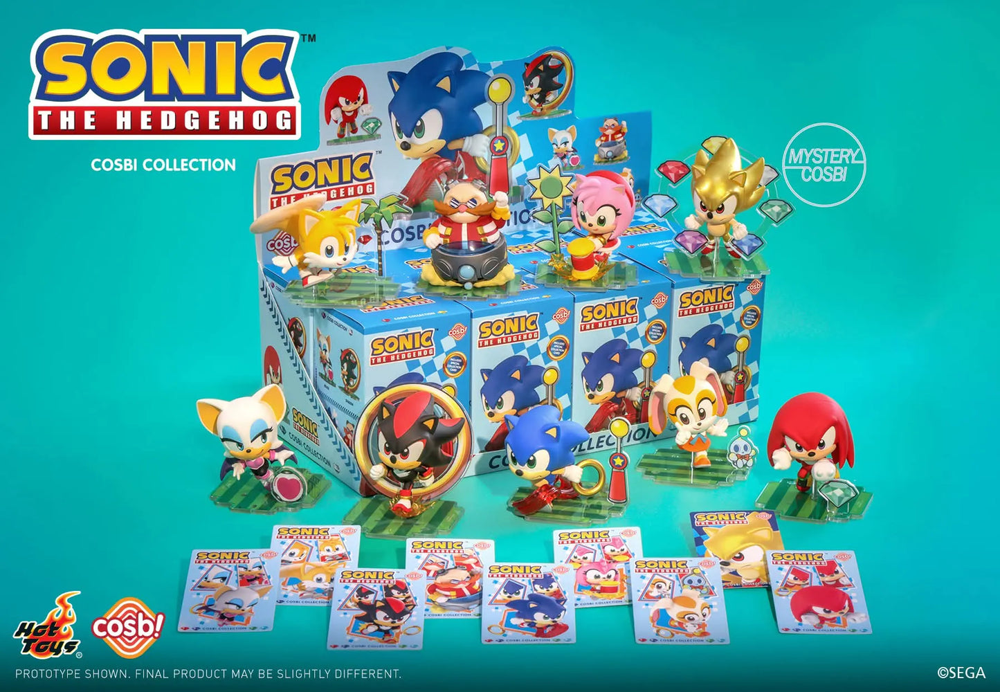 Hot Toys Sonic the Hedgehog Cosbi Collection Group