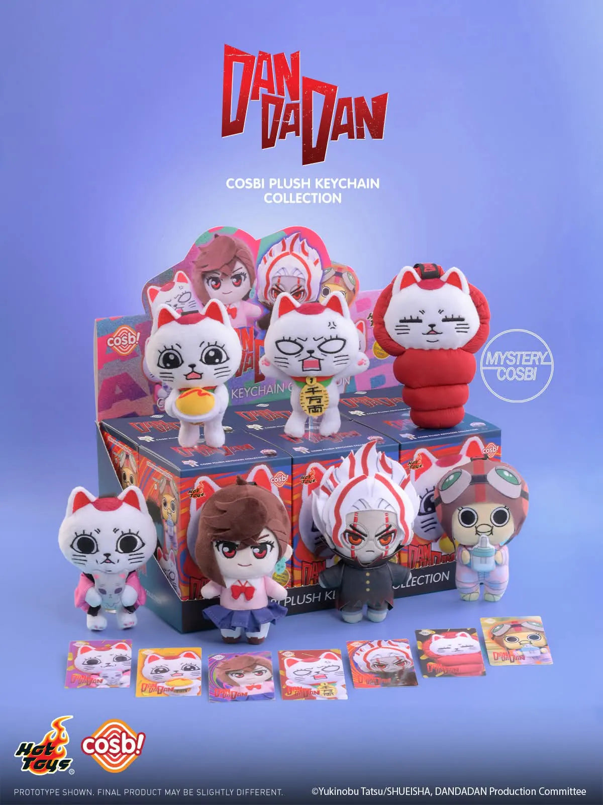 Hots Toys Dandadan Cosbi Plush Keychain Collection Turbo Granny