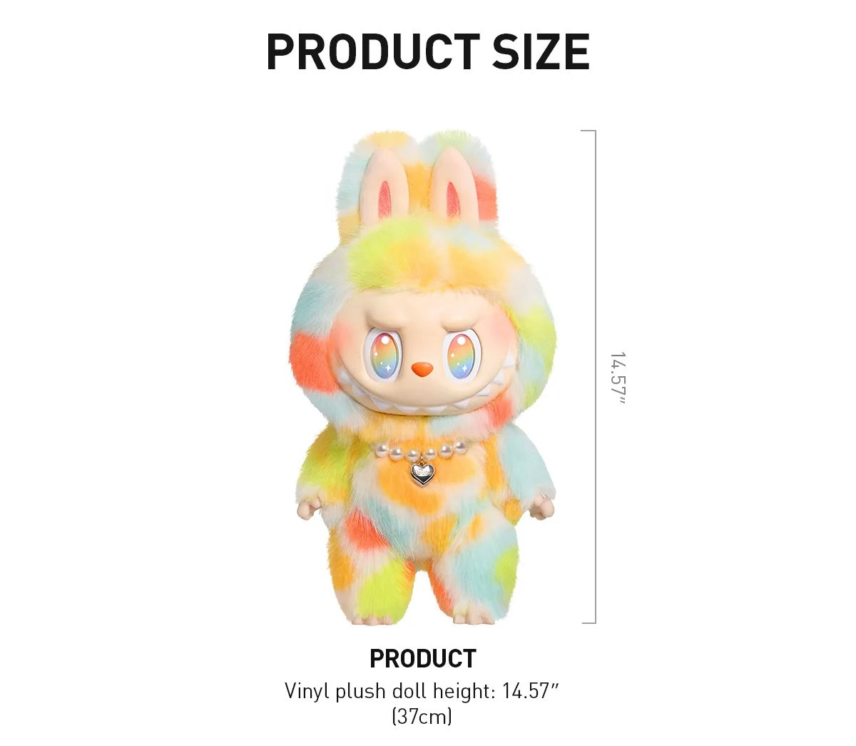 THE MONSTERS Labubu Big into Energy Series- ROCK THE UNIVERSE Vinyl Plush Doll