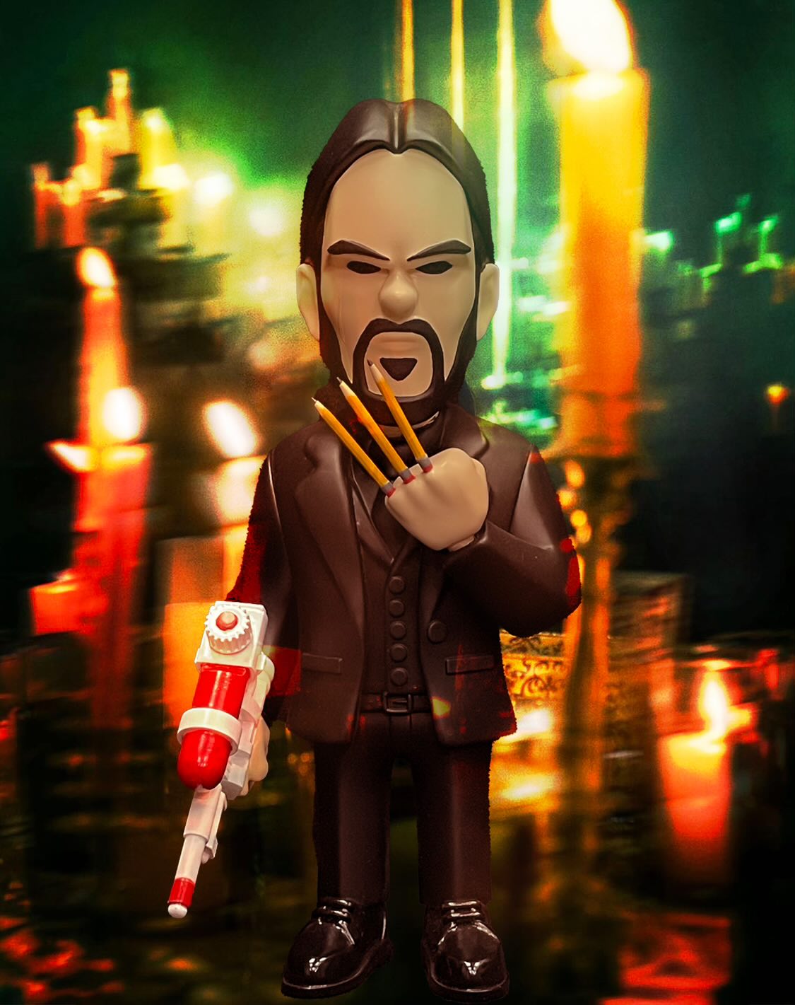John Wick Designer Toy Keanu Reeves