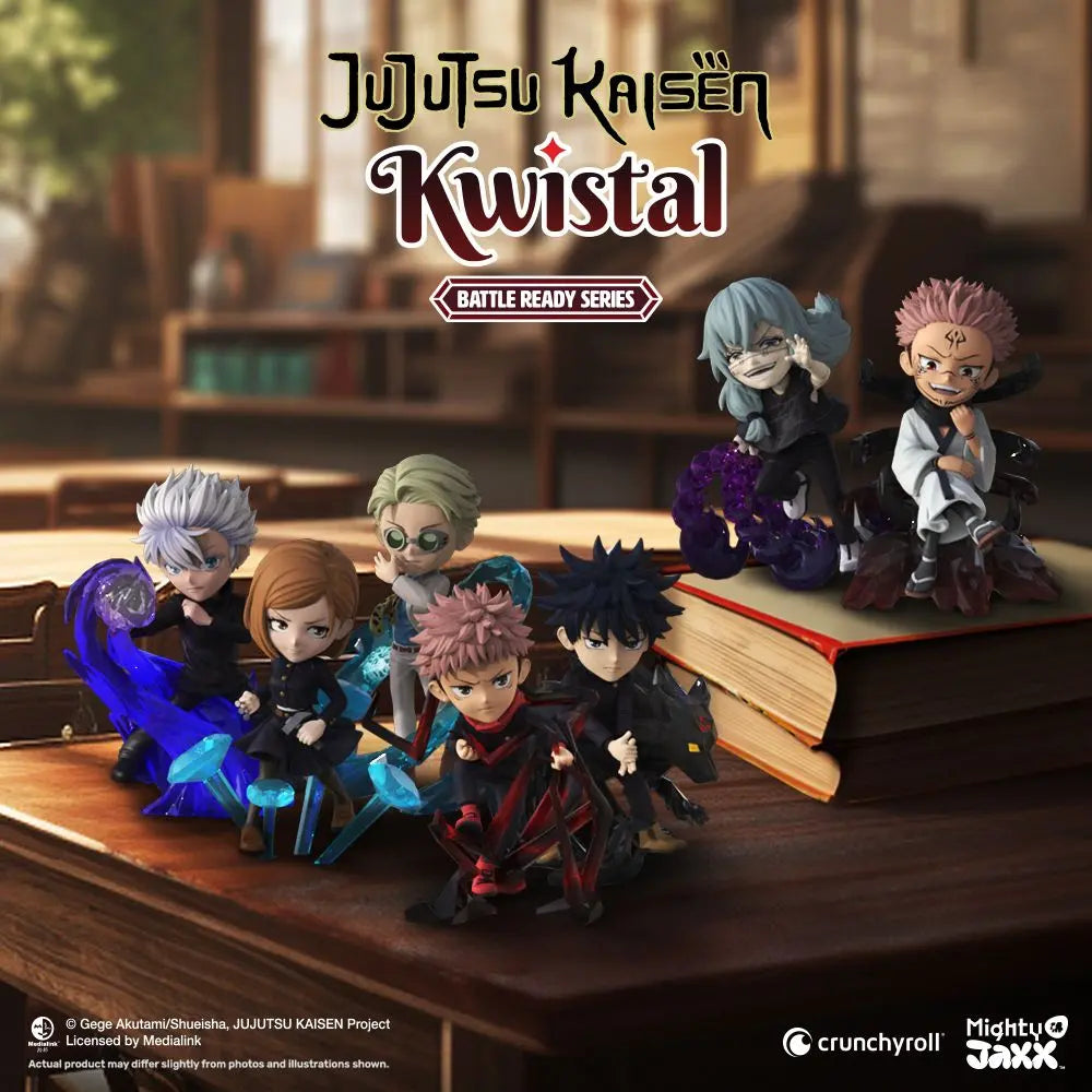 Kwistal: Jujutsu Kaisen Battle Ready Blind Box Series by Mighty Kwistal: Jujutsu Kaisen Battle Ready Blind Box Series by Mighty