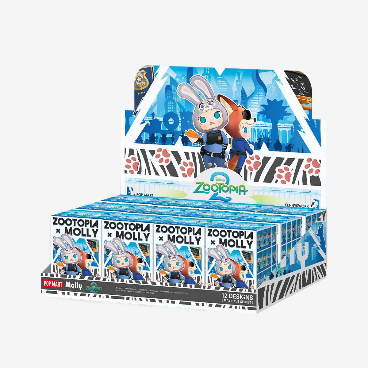 POP MART MOLLY × Zootopia Co-branded Series Figure