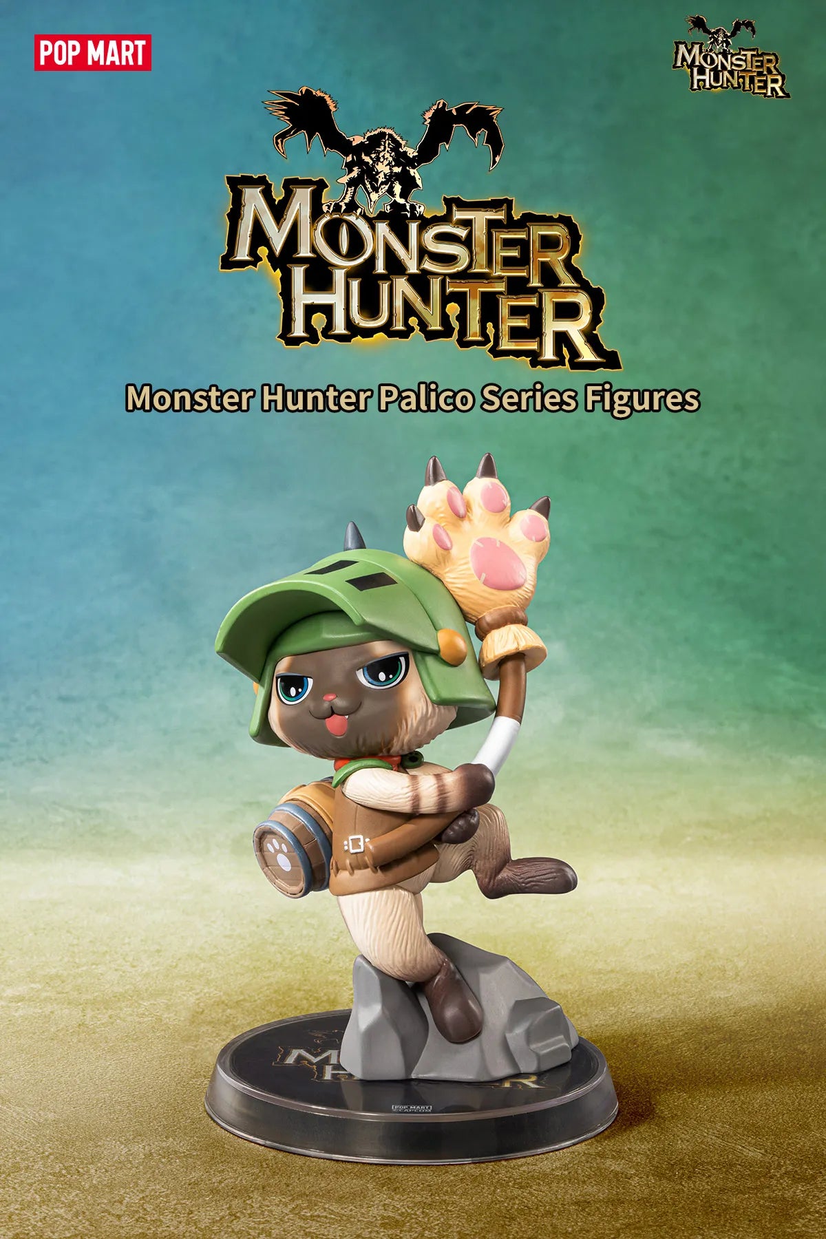 POP MART Monster Hunter Palico Armored Felyne Figure Series