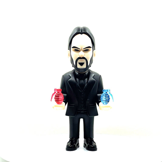 John Wick Matrix Designer Toy Front