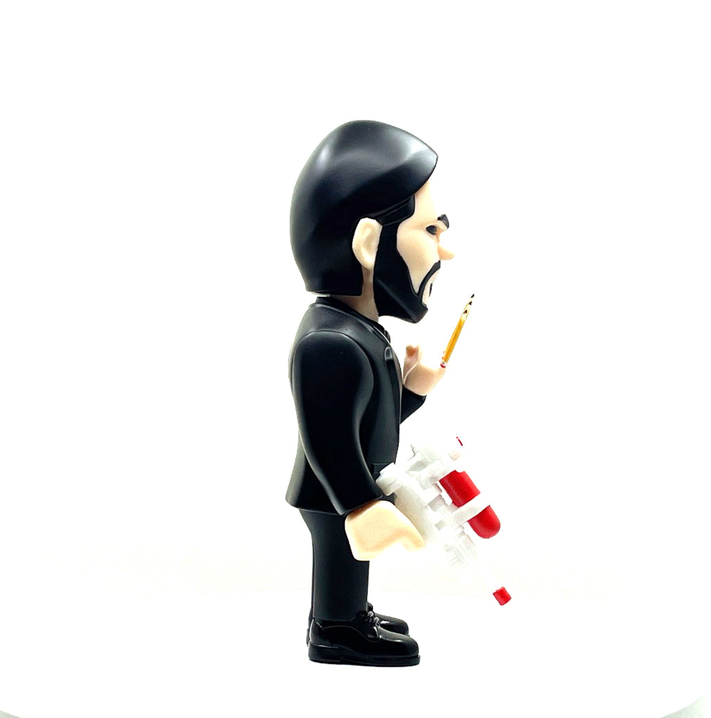 John Wick Designer Toy Keanu Reeves right