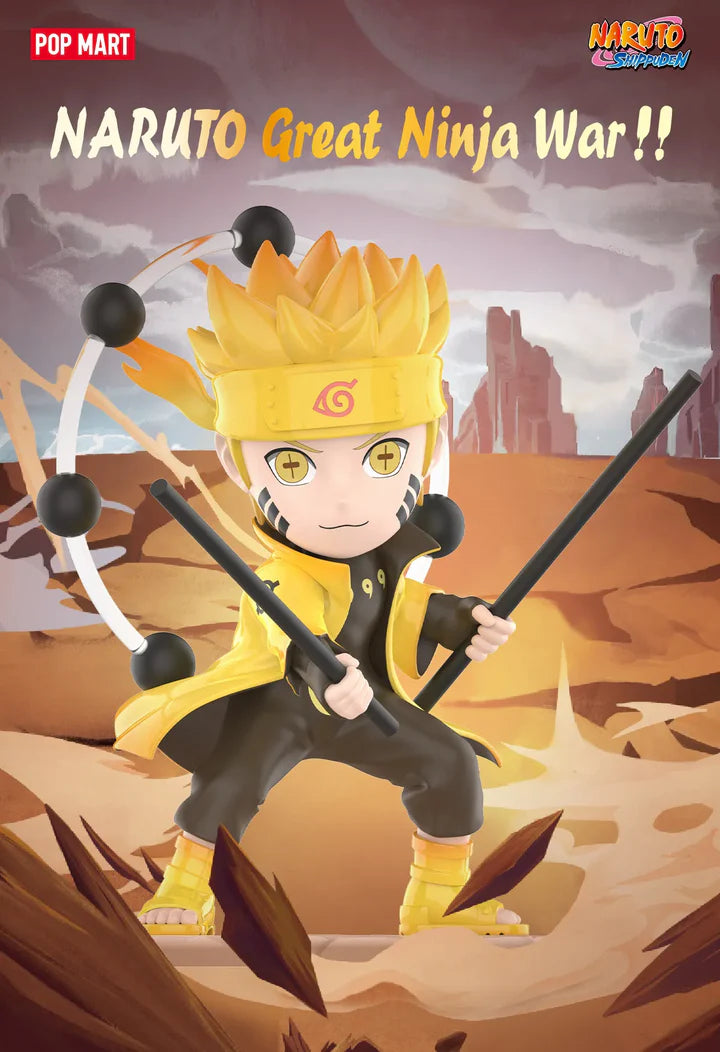 POP MART NARUTO Ninkai Taisen Series Figures Blind Box Figures