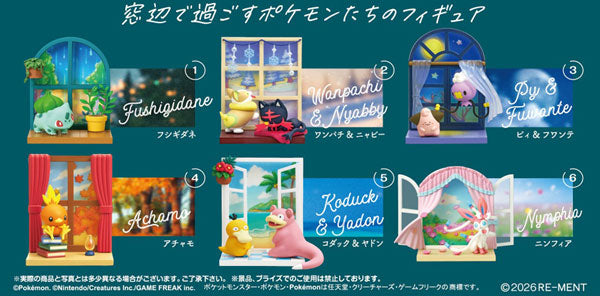 Re-Ment Pokemon Windowsill collection Miniature Figures