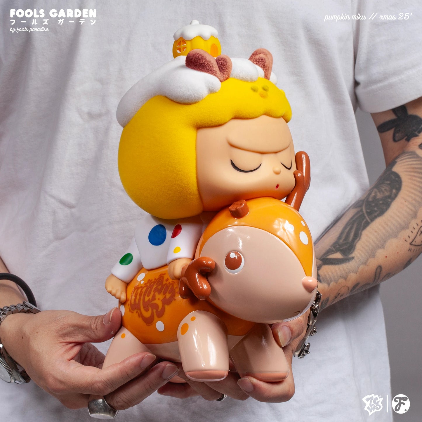 Fools Paradise Pumpkin Miku Xmas 25' Vinyl Figure