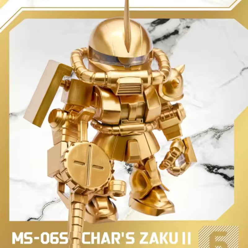 Bandai QMSV Gundam Mini Gold Team Blind Box
