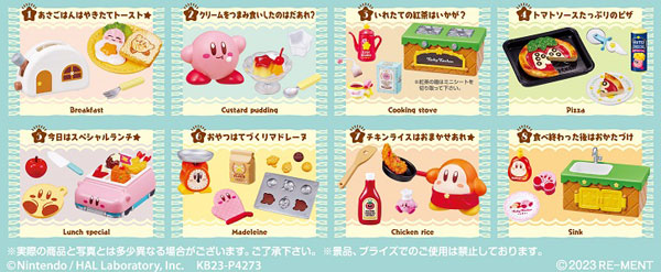Re-Ment Kirby's Dream Land Hungry Kirby Kitchen