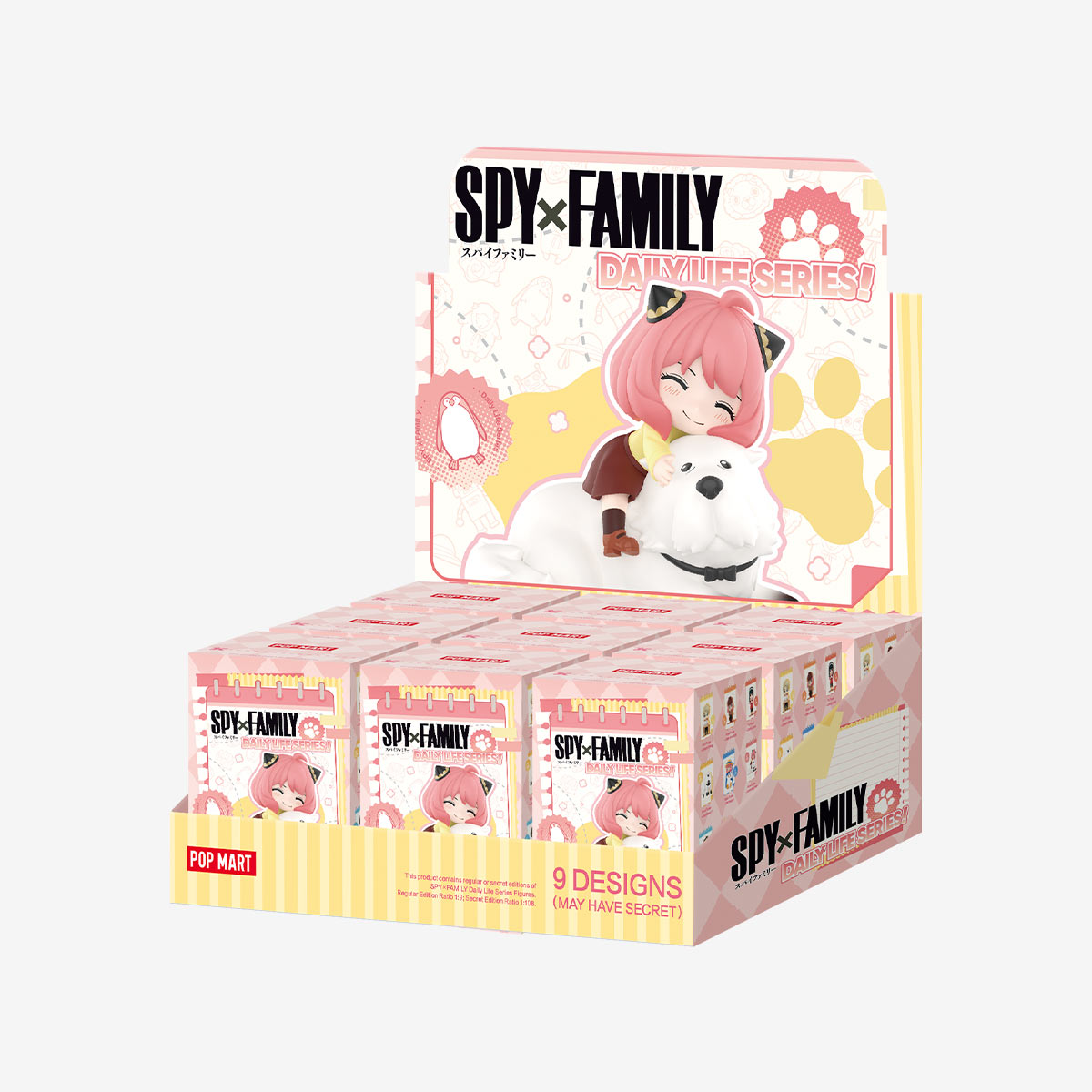 POP MART x GONG - SPY × FAMILY Daily Life Series Anime Figures