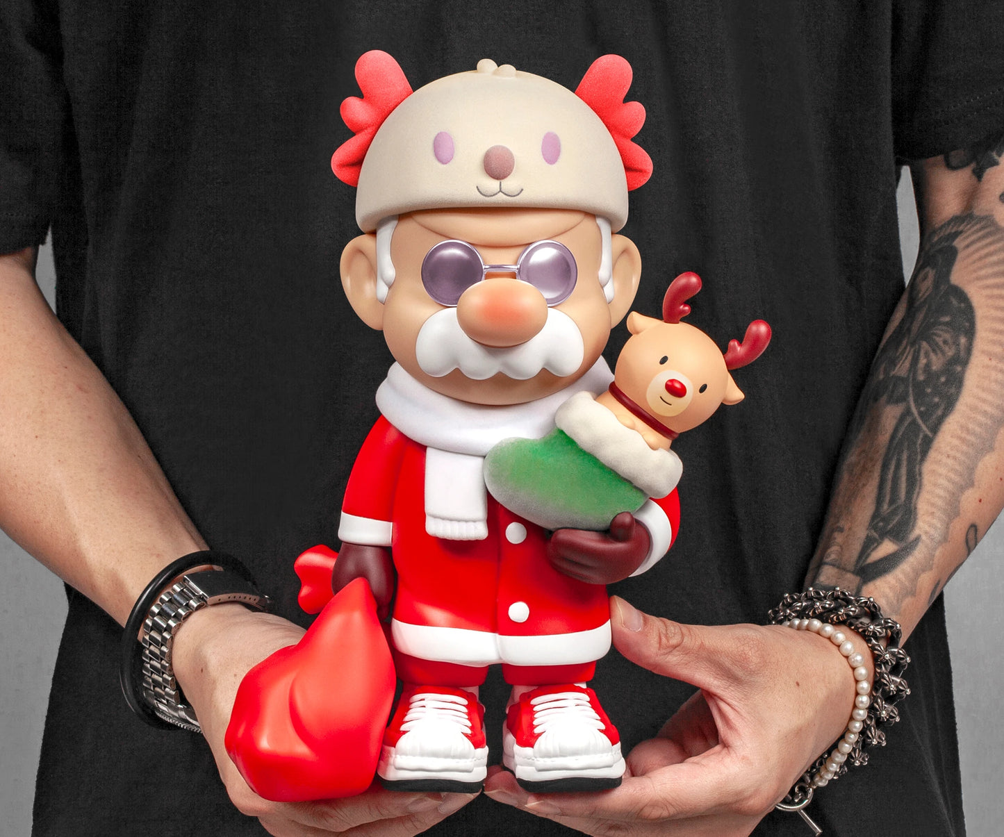 Fools Paradise Super Pro Essential Jolly Child Christmas Vinyl Decor