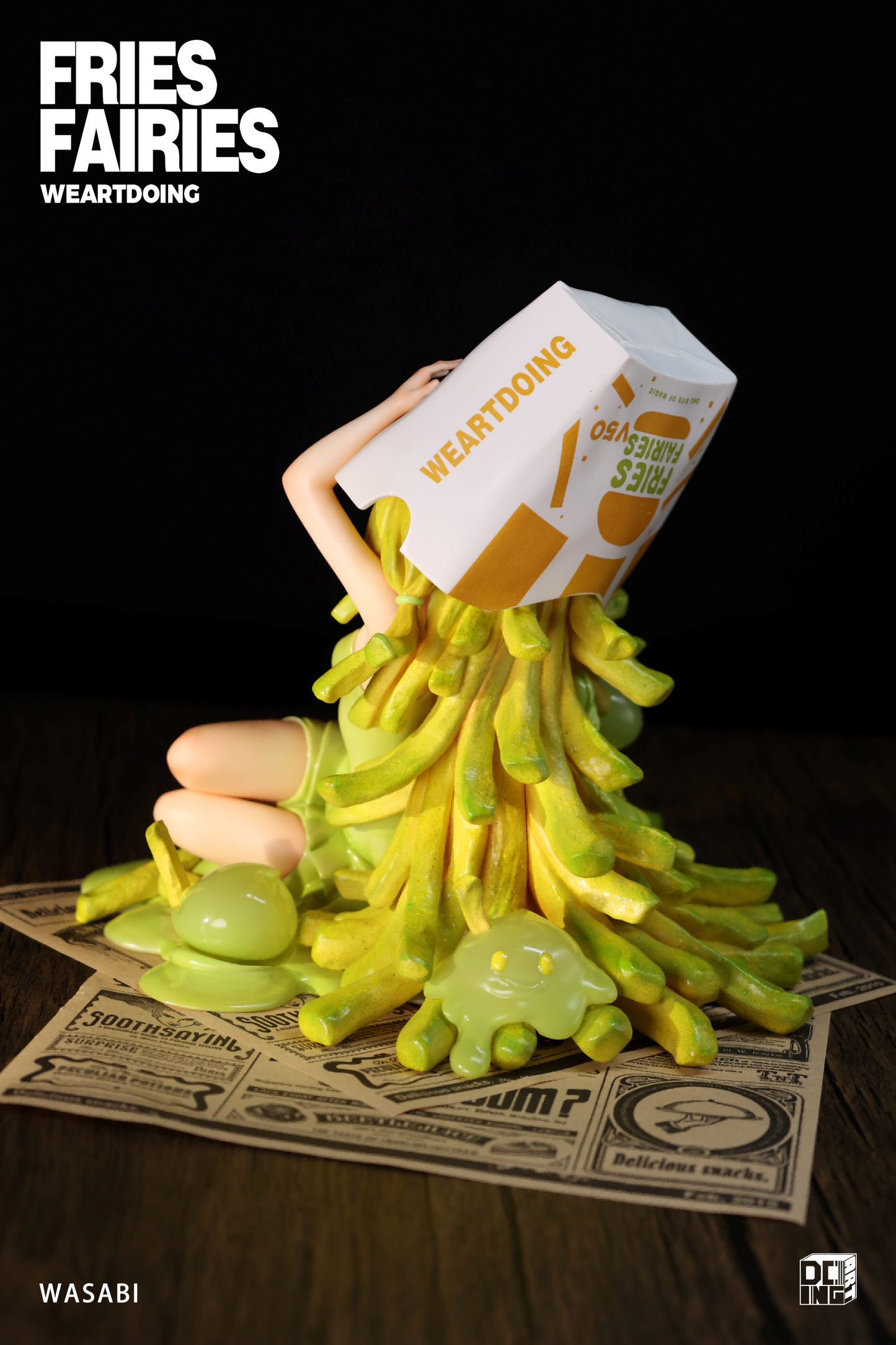 WeArtDoing Sleeping Beauty Fries Fairies Wasabi Figure