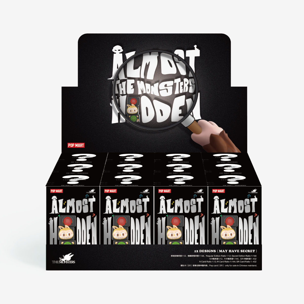 POP MART THE MONSTERS Almost Hidden Series Figures