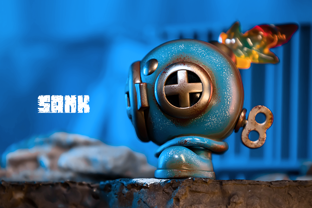 Tiny Sank Toy Goomba Art Collectible