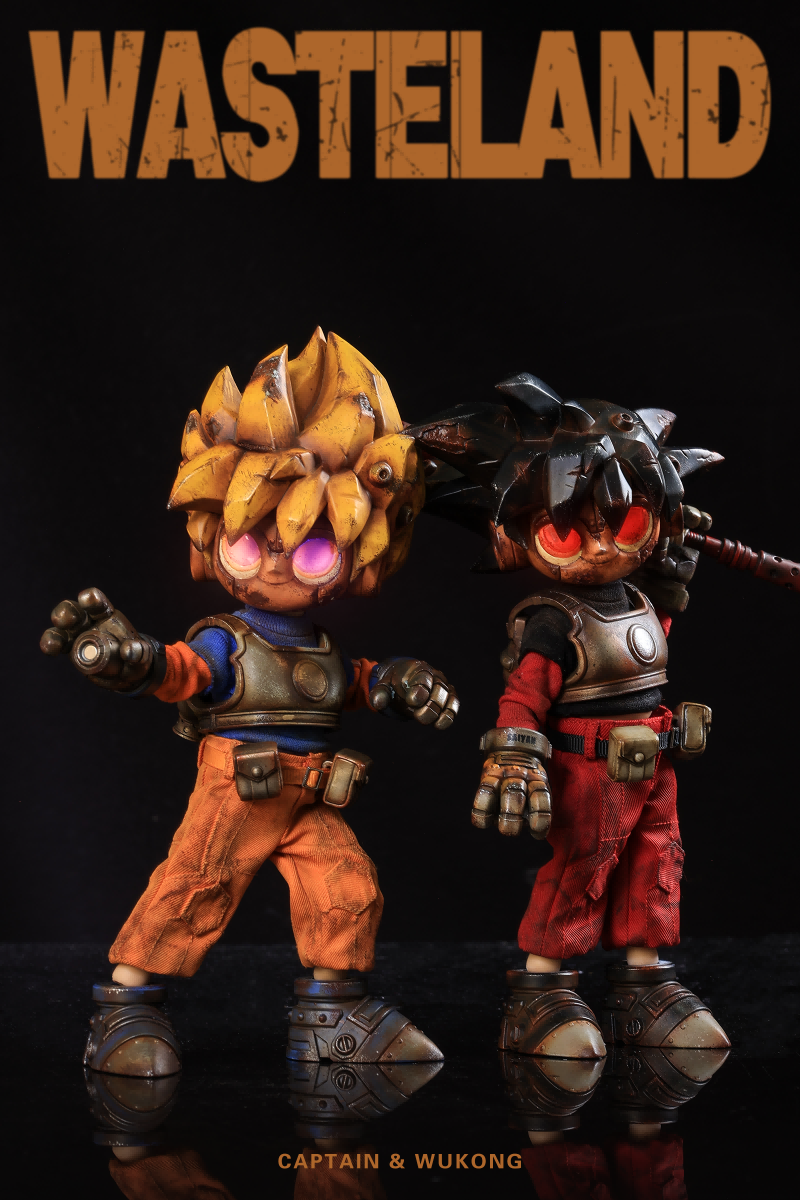 WeArtDoing WuKong Wasteland Series 5 Figures – Unit Zero & Super Z WeArtDoing WuKong Wasteland Series 5 Figures – Unit Zero & Super Z