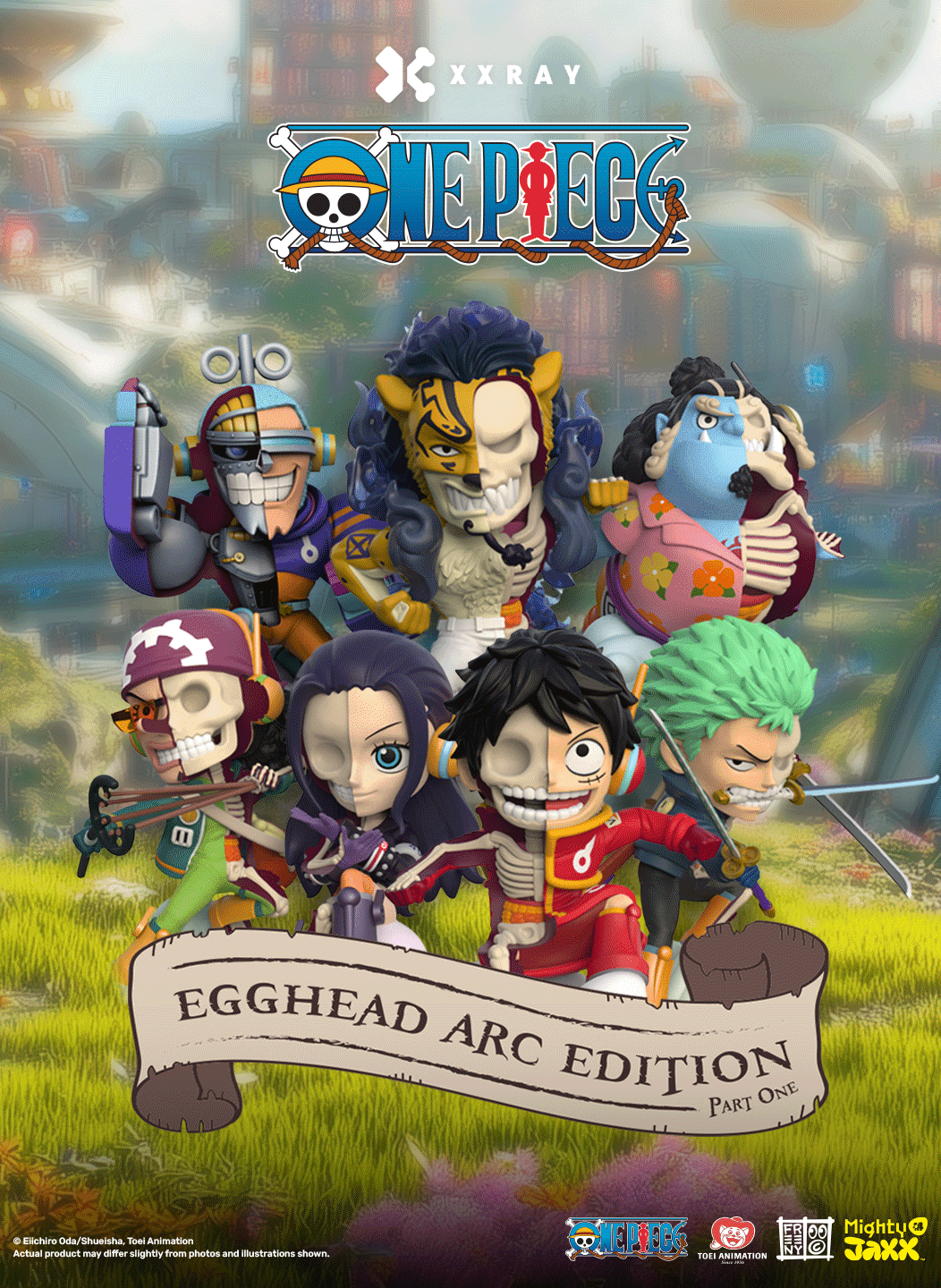 Mighty Jaxx - XXRAY: One Piece Series 9 (Egghead Arc Edition) Part Mighty Jaxx - XXRAY: One Piece Series 9 (Egghead Arc Edition) Part