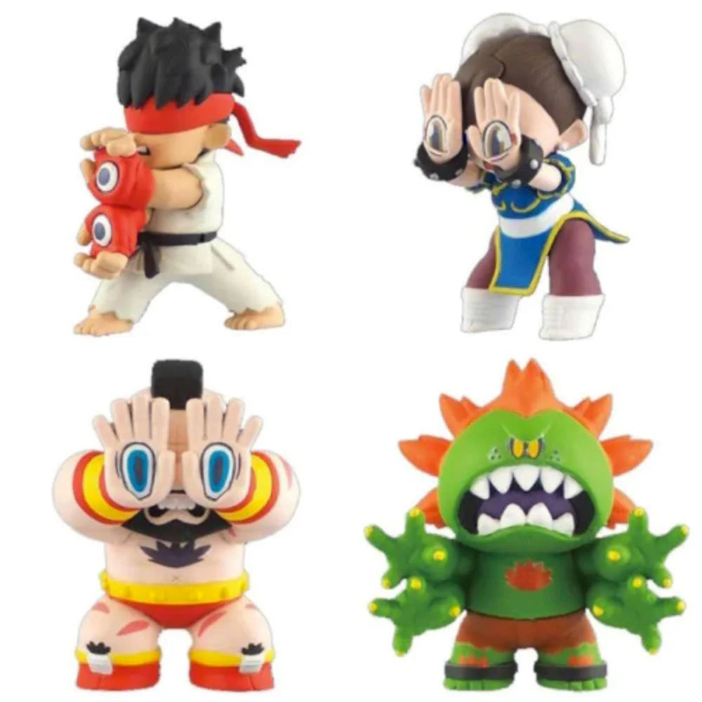 Stasto Street Fighter × Grape Brain Gashapon Mini Figure