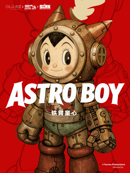 Manga History Meets Designer Art: Astro Boy Tezuka x BLAXK x Sank Toys Iron Heart